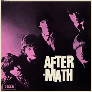 Capa do álbum de vinil Aftermath da banda The Rolling Stones (1966)